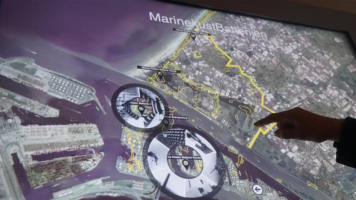 Interactieve installatie. Voor de herontwikkeling van Fort 1881